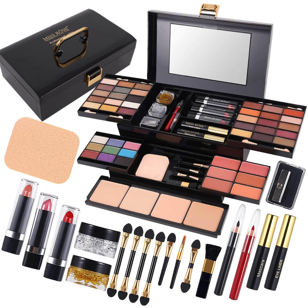 coliusa 58 color palette front view showcases all-in-one makeup kit for versatile looks.