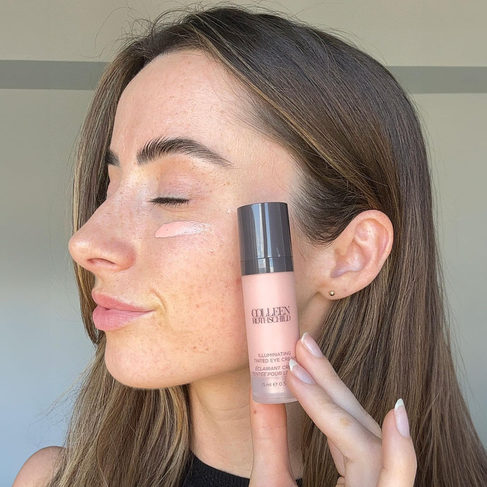 COLLEEN ROTHSCHILD illuminating eye cream provides hydration without heaviness