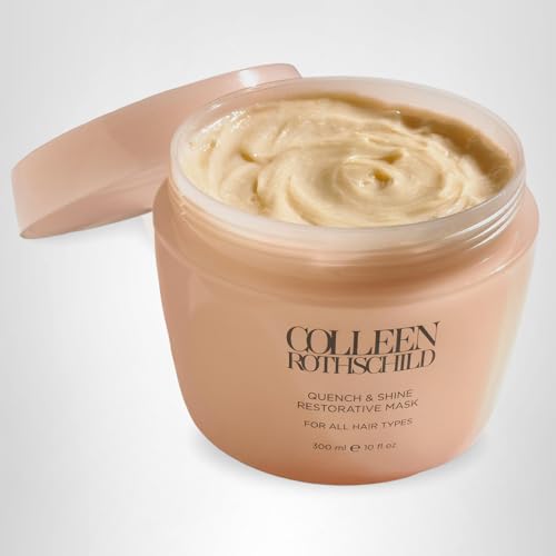 COLLEEN ROTHSCHILD Quench & Shine mask rinse reveals revived shine.