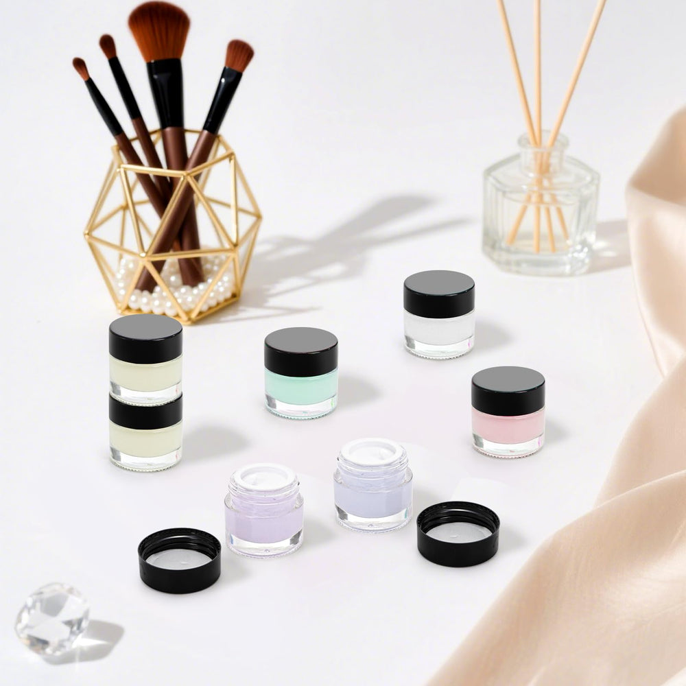 Coloch clear glass reveals contents at a glance for easy organization.