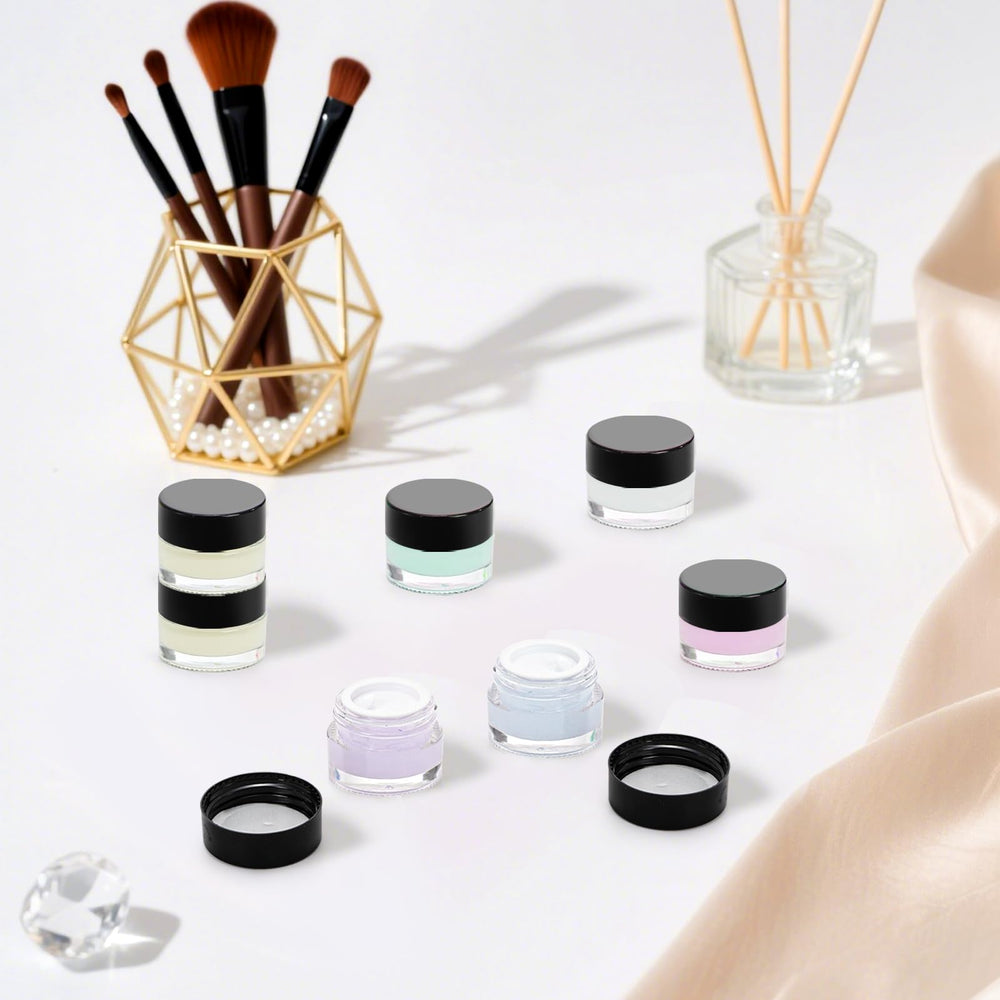 Coloch jar doubles as bead or button storage for crafts