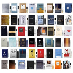 Cologne 11 designer samples vial pack, travel-friendly fragrance exploration for men.
