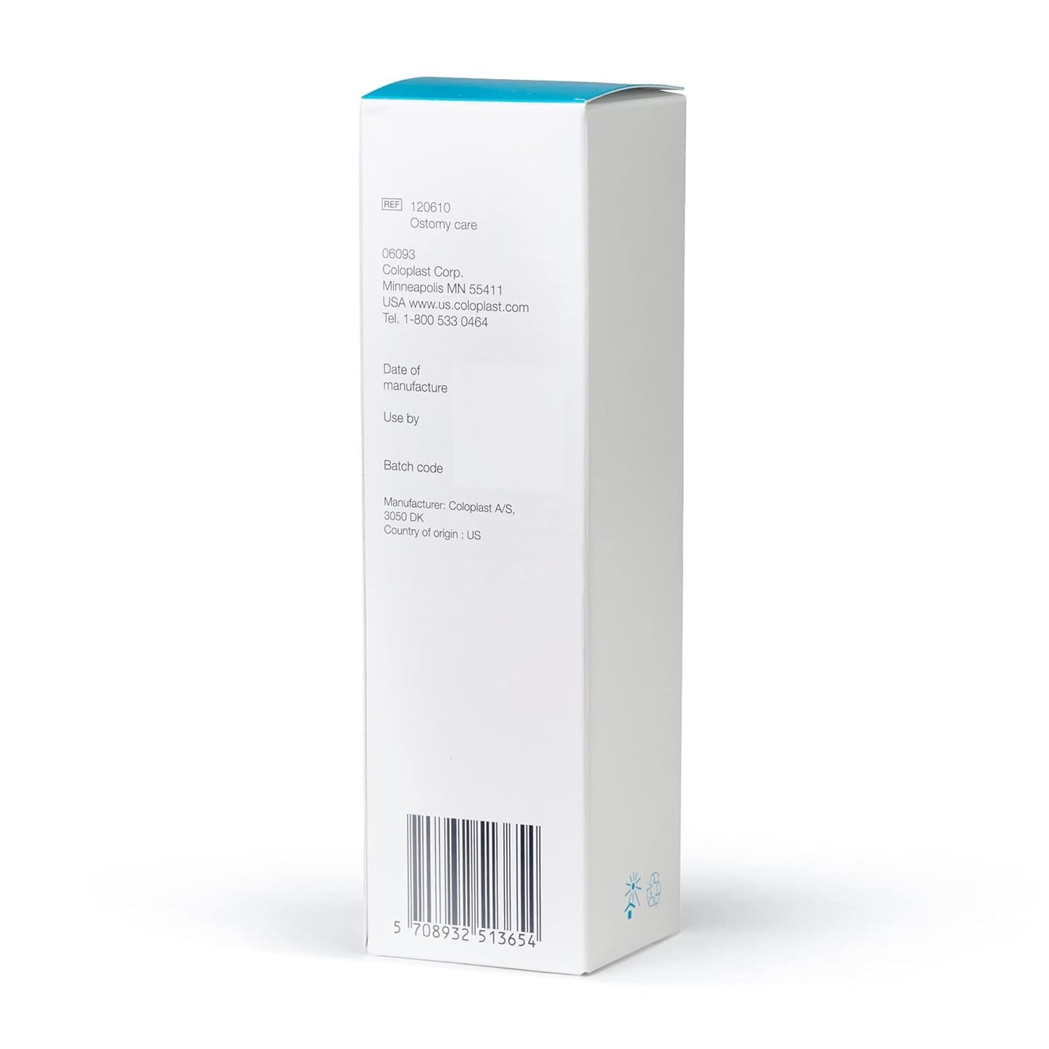 Coloplast Brava ostomy deodorant lubricant packaging shows a convenient 8 oz bottle.