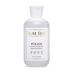 Color Edge Polish bottle ready for nourishing skin and hair hydration and detangling.
