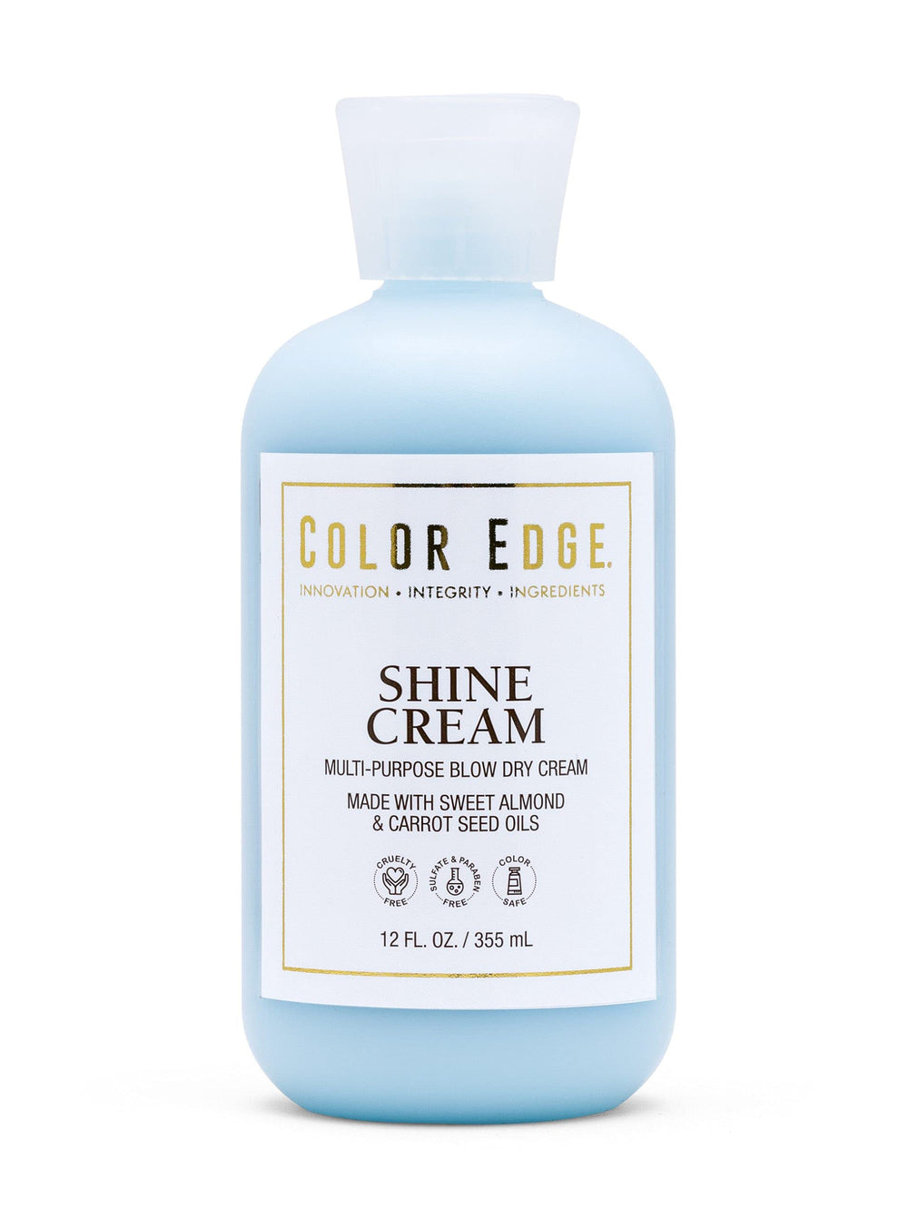 Color Edge Shine Cream weightless detangle for smooth, shiny hair and easy styling