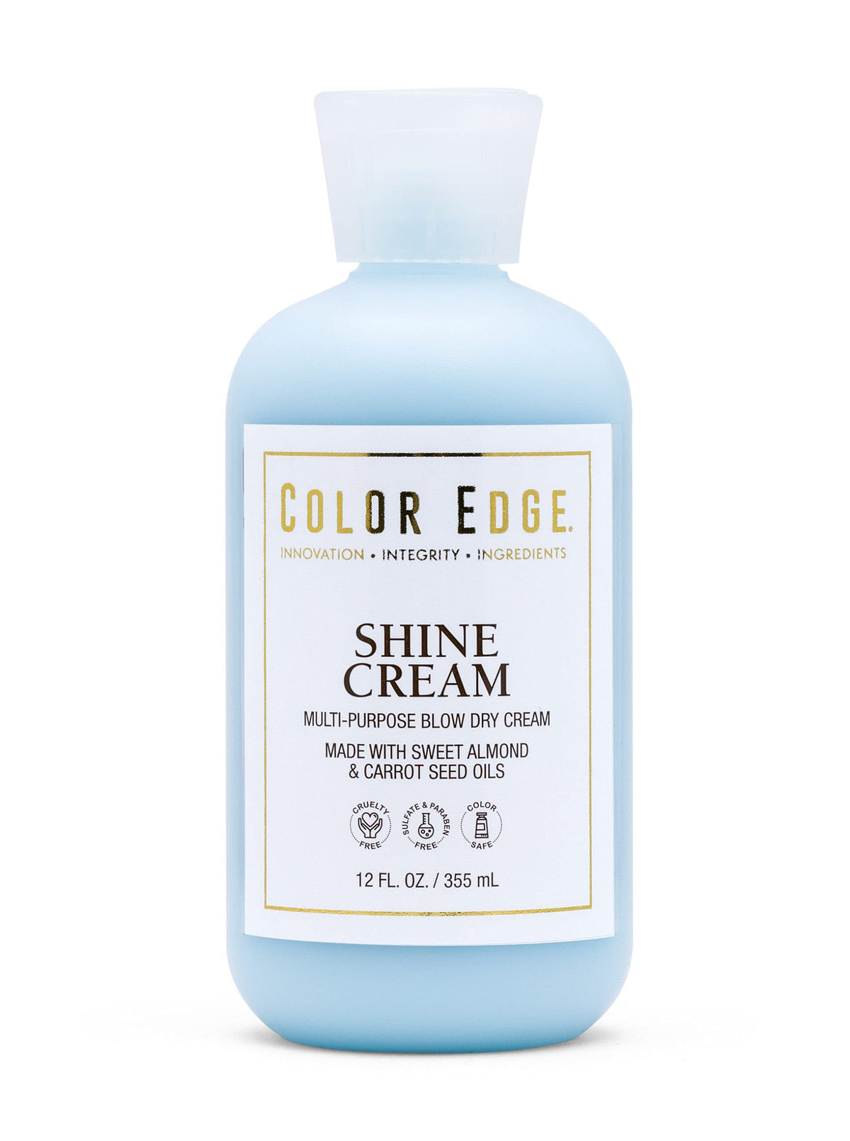 Color Edge Shine Cream weightless detangle for smooth, shiny hair and easy styling