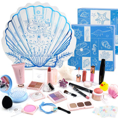 Color Nymph Advent Calendar blue box; festive packaging ideal for gifting.