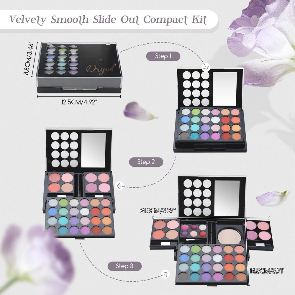 Color Nymph blush and lip gloss compact for quick, fresh-on-the-go radiance.