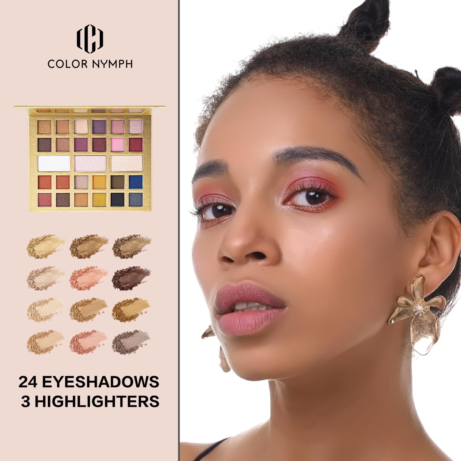 Color Nymph included brushes enable precise application for beginners and pros alike.