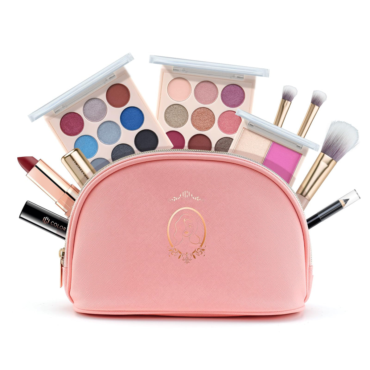 Color Nymph beginner makeup set packaging — portable kit for easy on-the-go glam.