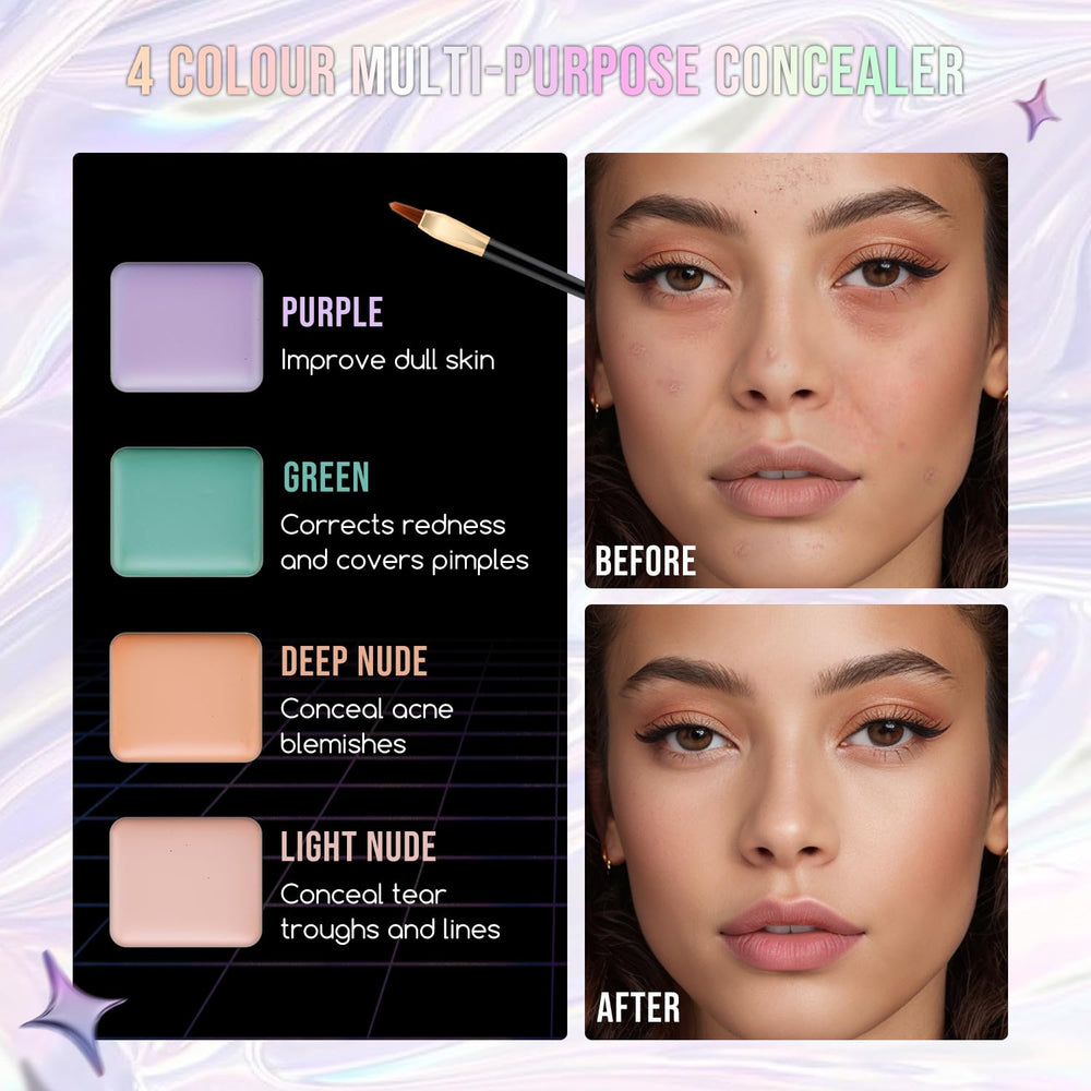 Color Nymph brow powder wax—define brows with long-lasting precision.