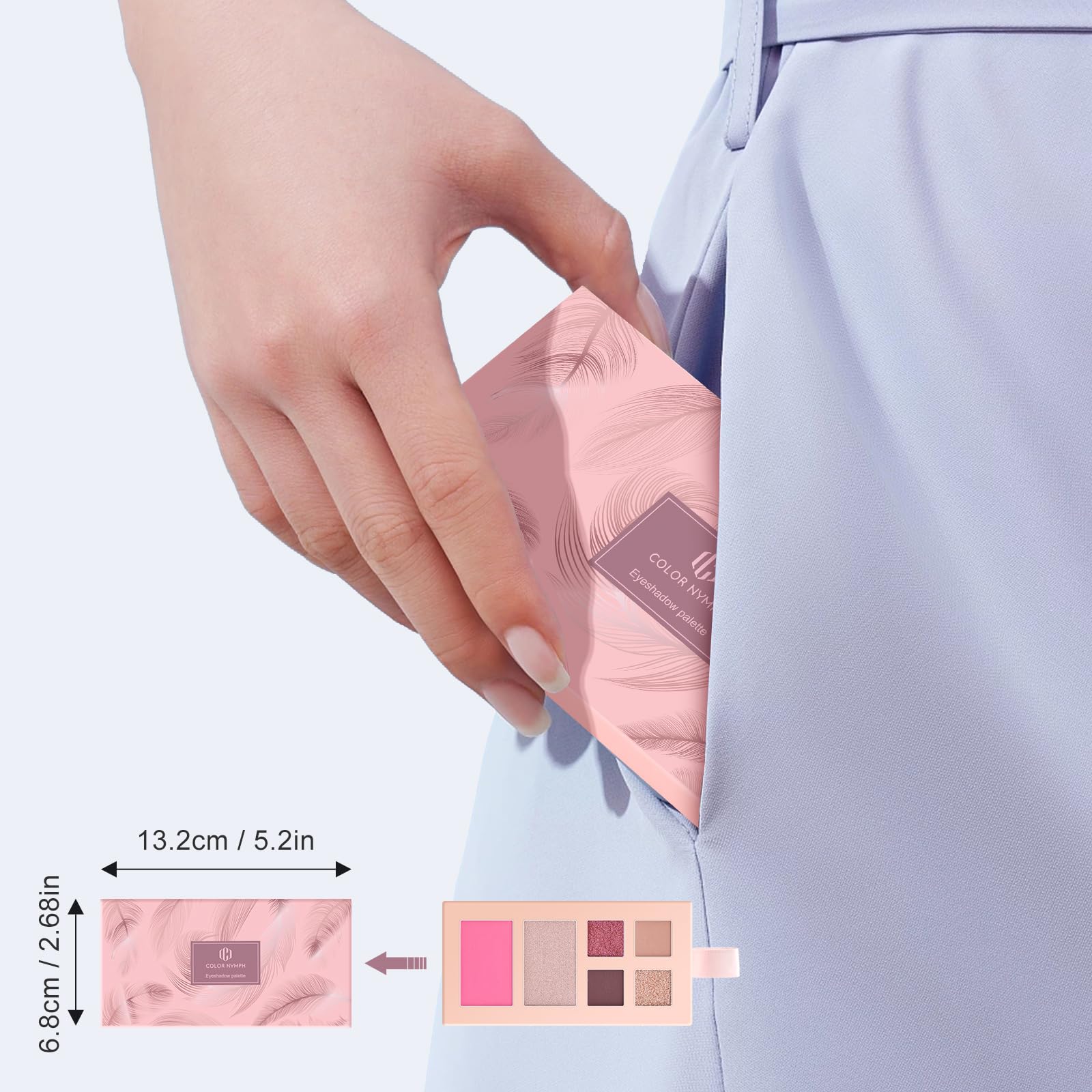 Color Nymph dual-finish lip gloss, matte and glossy options