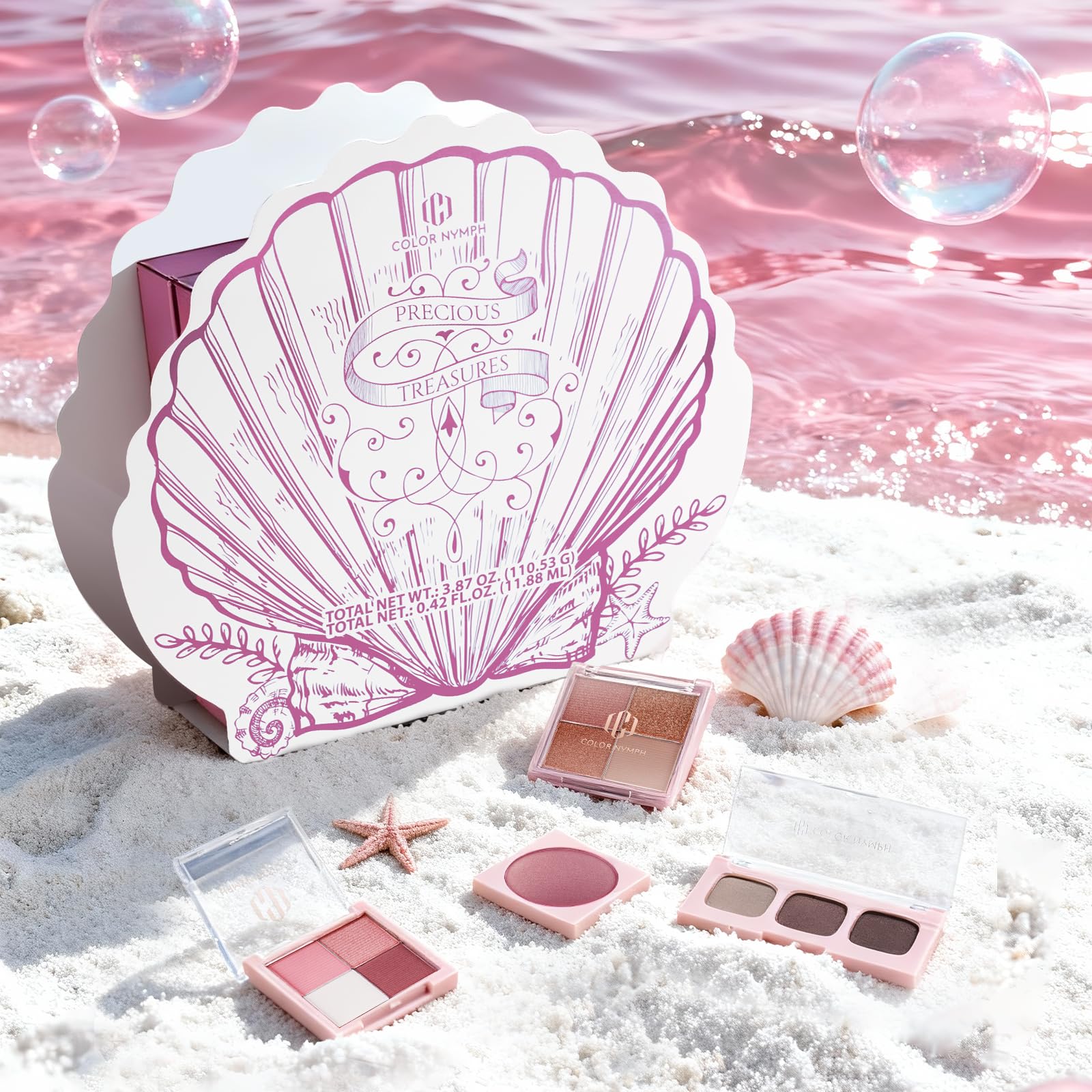 Color Nymph gift box packaging elevates unboxing moments and gift appeal.