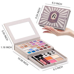 Color Nymph contour brush included for precise blending and sculpted features.
