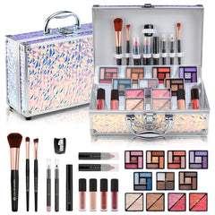 Color Nymph makeup kit travel case keeps essentials organized for on-the-go beauty sessions.