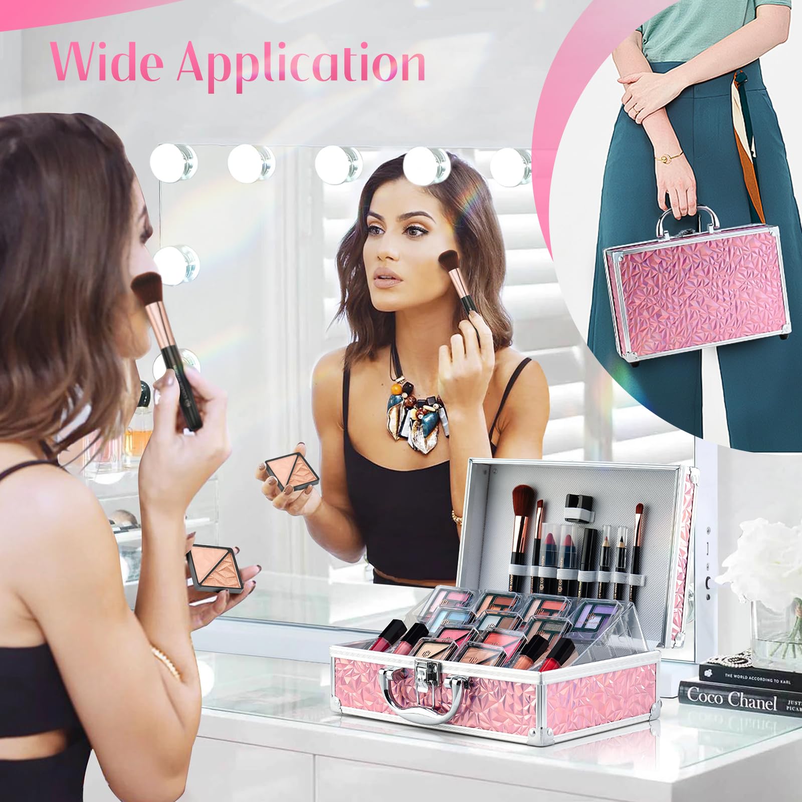 Color Nymph mascara bottle pink defines lashes with smooth, easy application