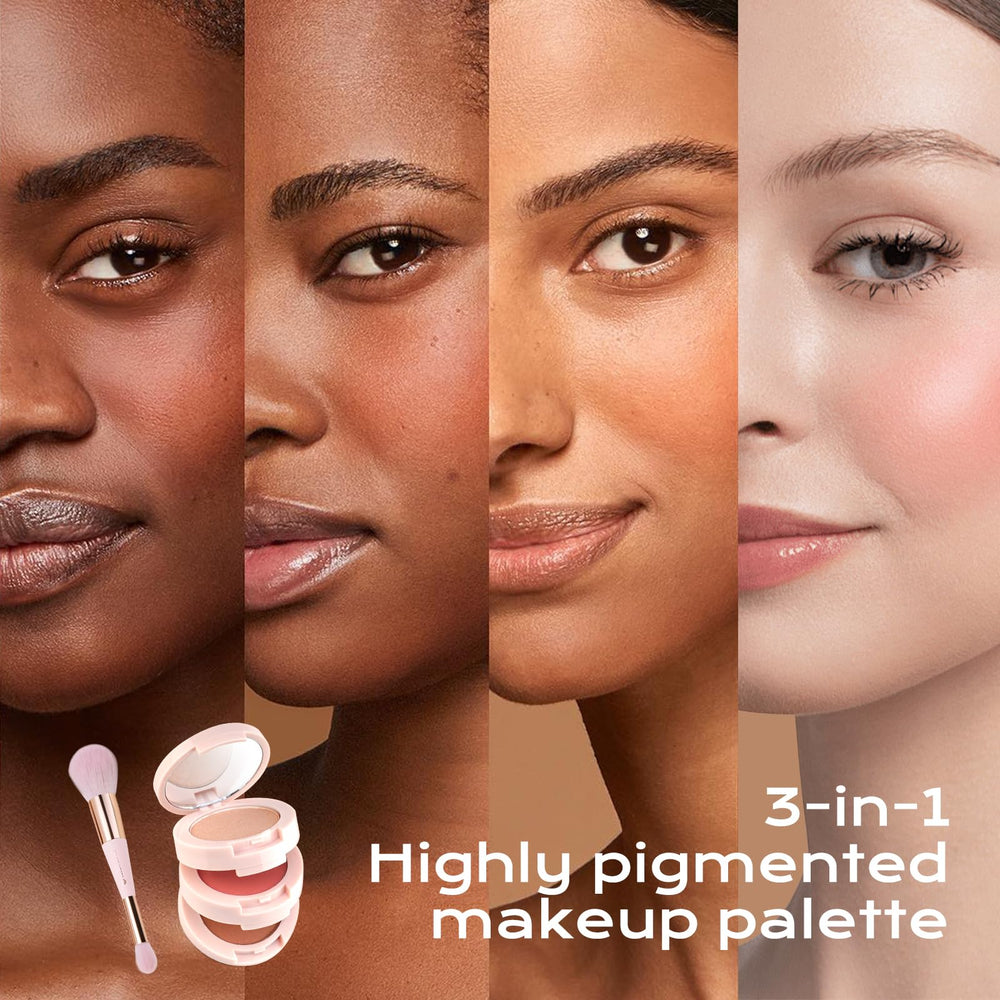 Color Nymph Matte and shimmer shades offer versatile finishes for multiple looks.