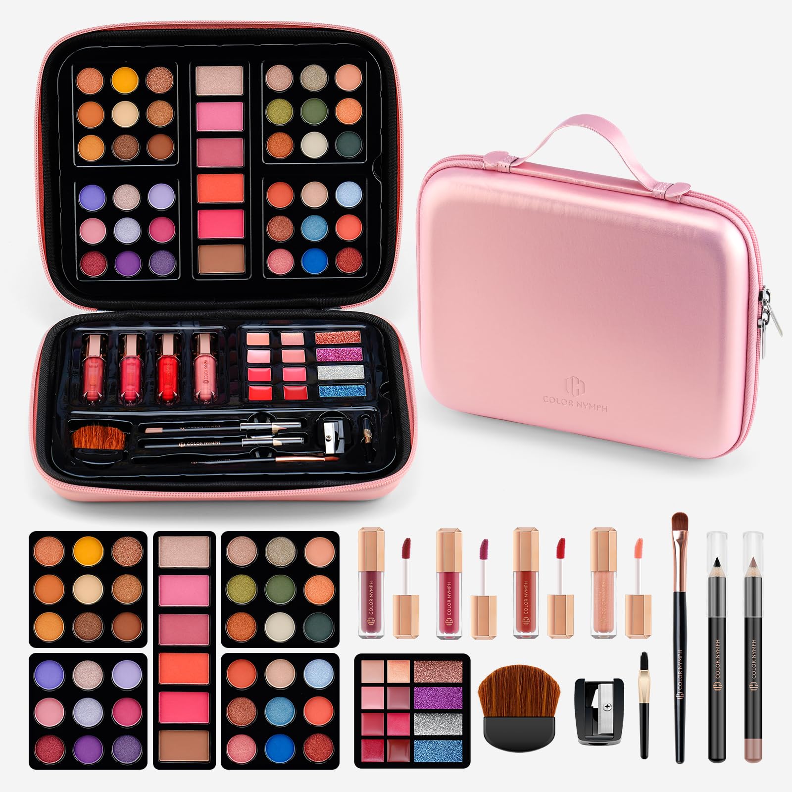 Color Nymph teens makeup set with 36-color eyeshadow palette for creative looks