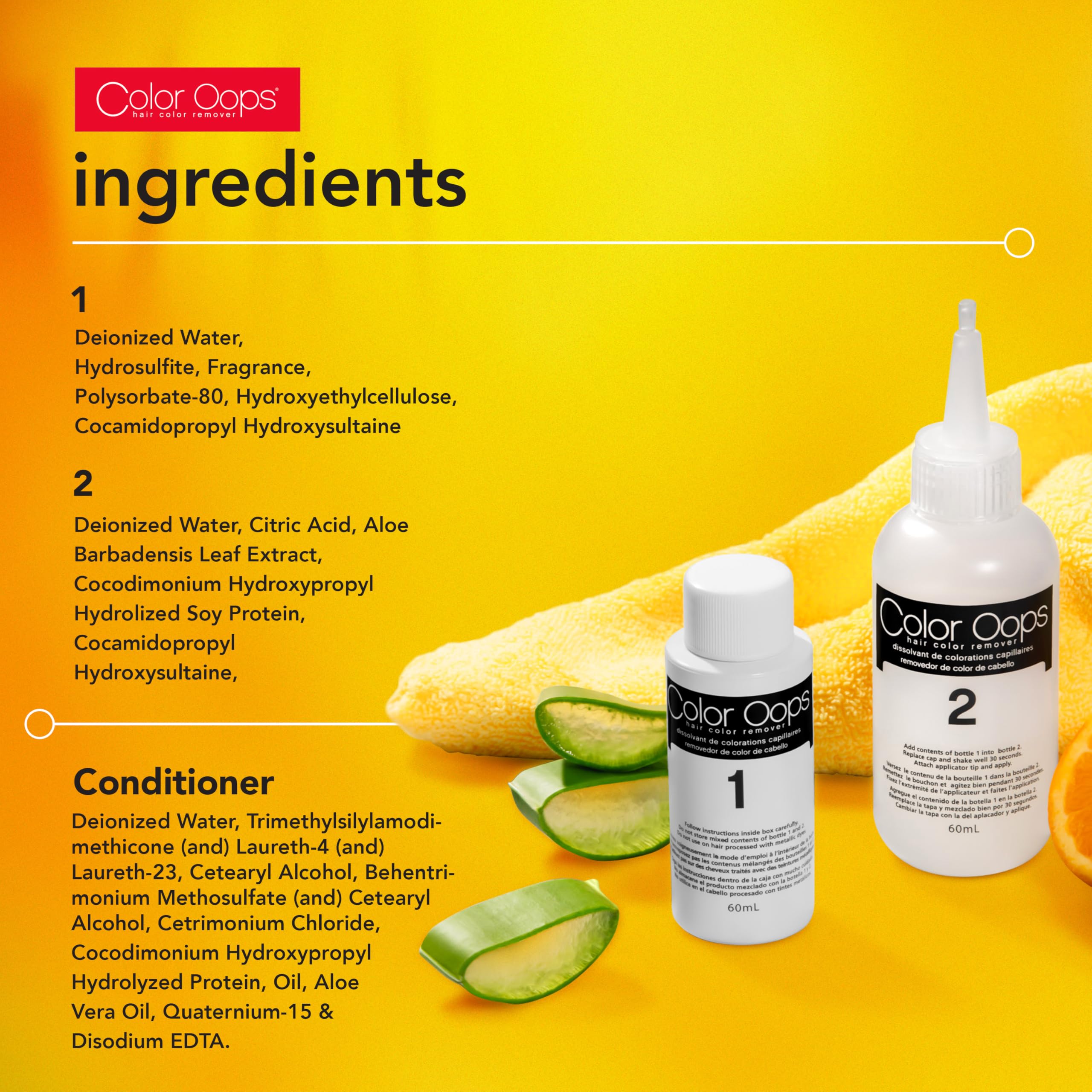 Color Oops packaging highlights two-pack bundle with nourishing formula.