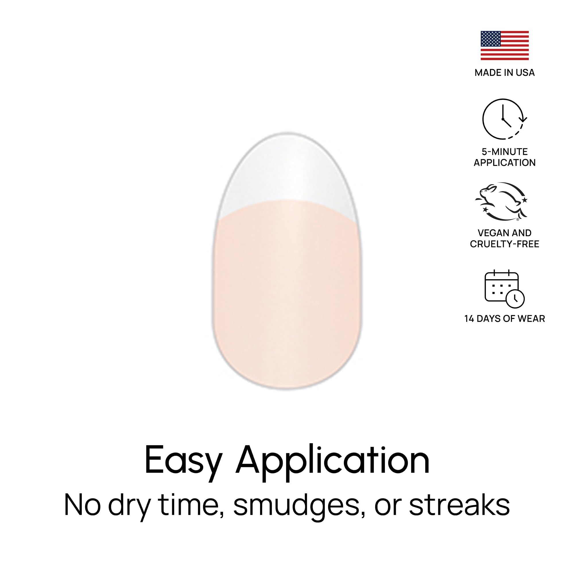 Color Street Meet Me in Paris USA-made nails show quality polish strips