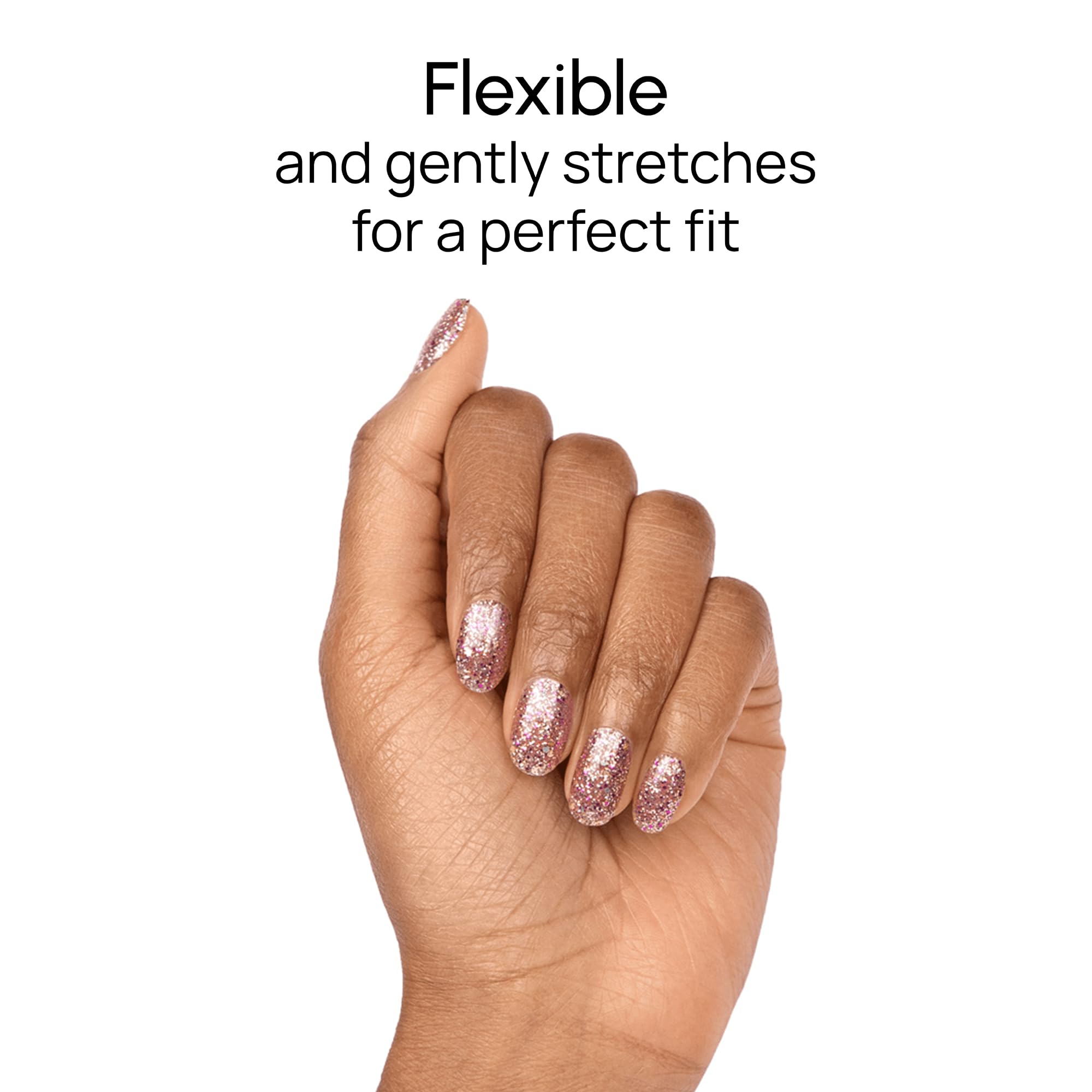 Color Street Tokyo Lights 16 double-ended strips offer full coverage.