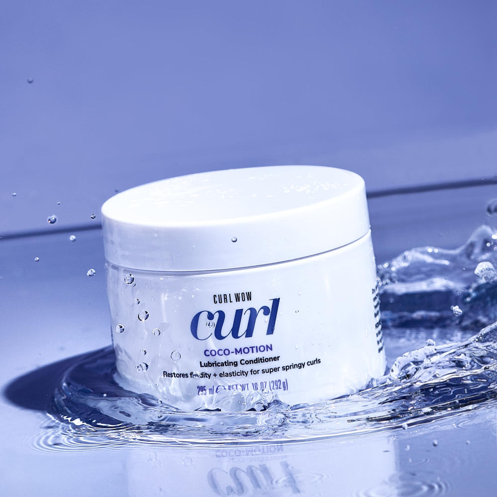 COLOR WOW conditioner texture close-up revealing creamy lightweight formula