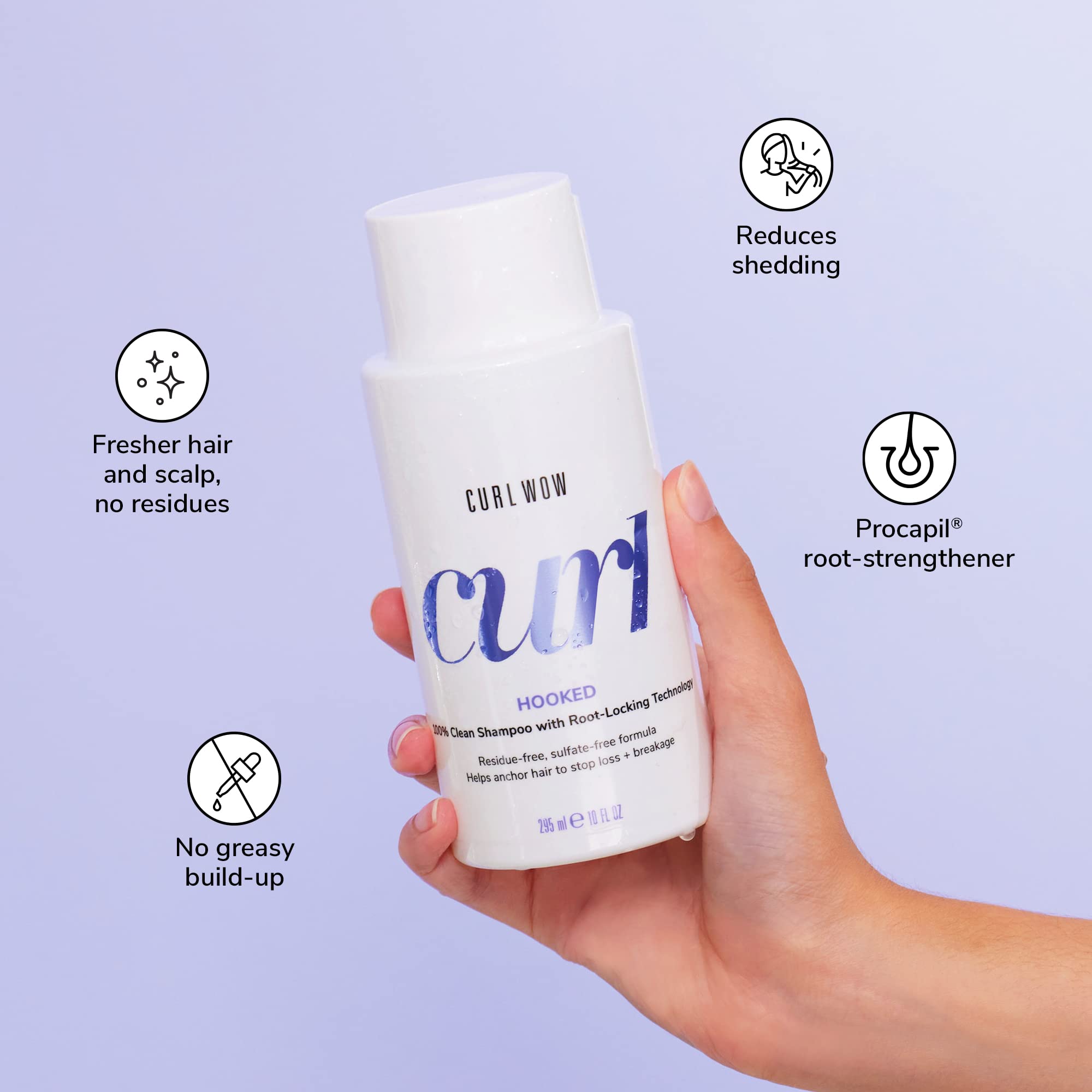 COLOR WOW on bathroom shelf in lifestyle setting suggesting clean-routine benefit