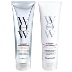 COLOR WOW front packaging showing duo and benefit of color protection