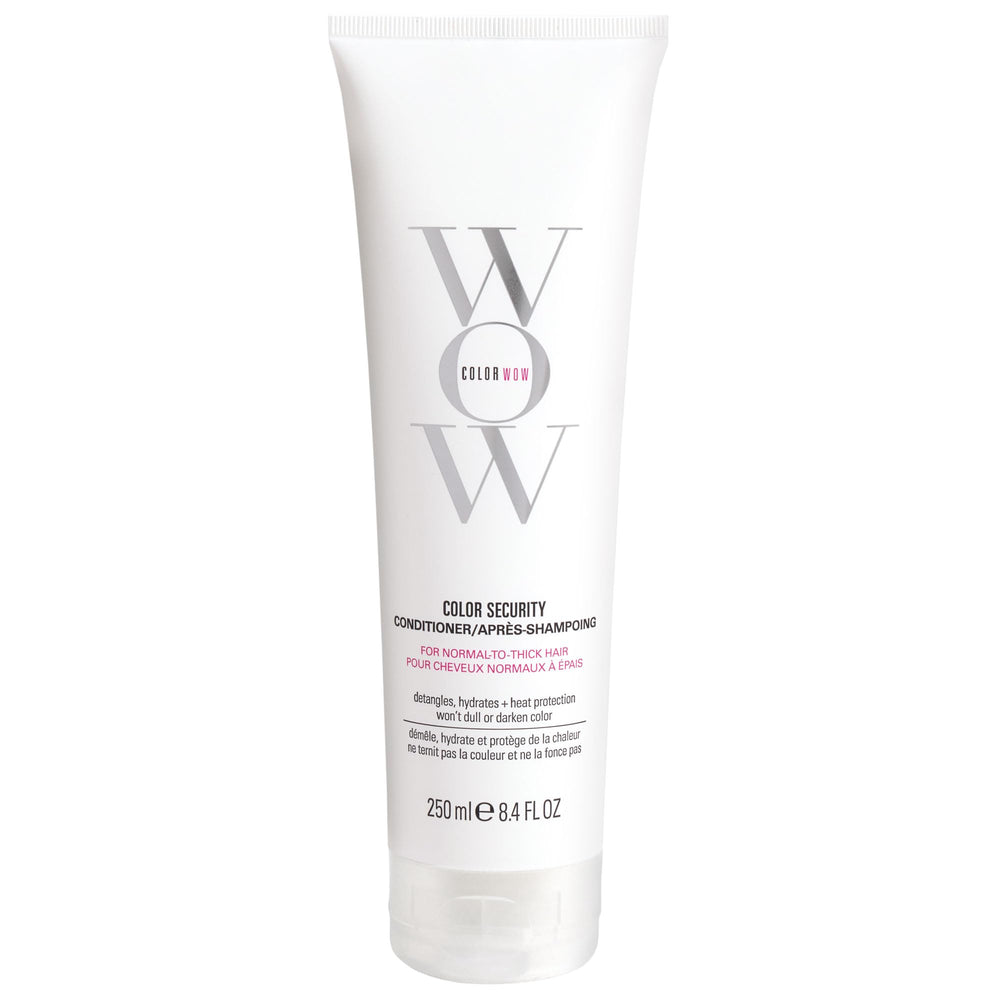 COLOR WOW front packaging showing bottle and label, highlights color-safe benefit