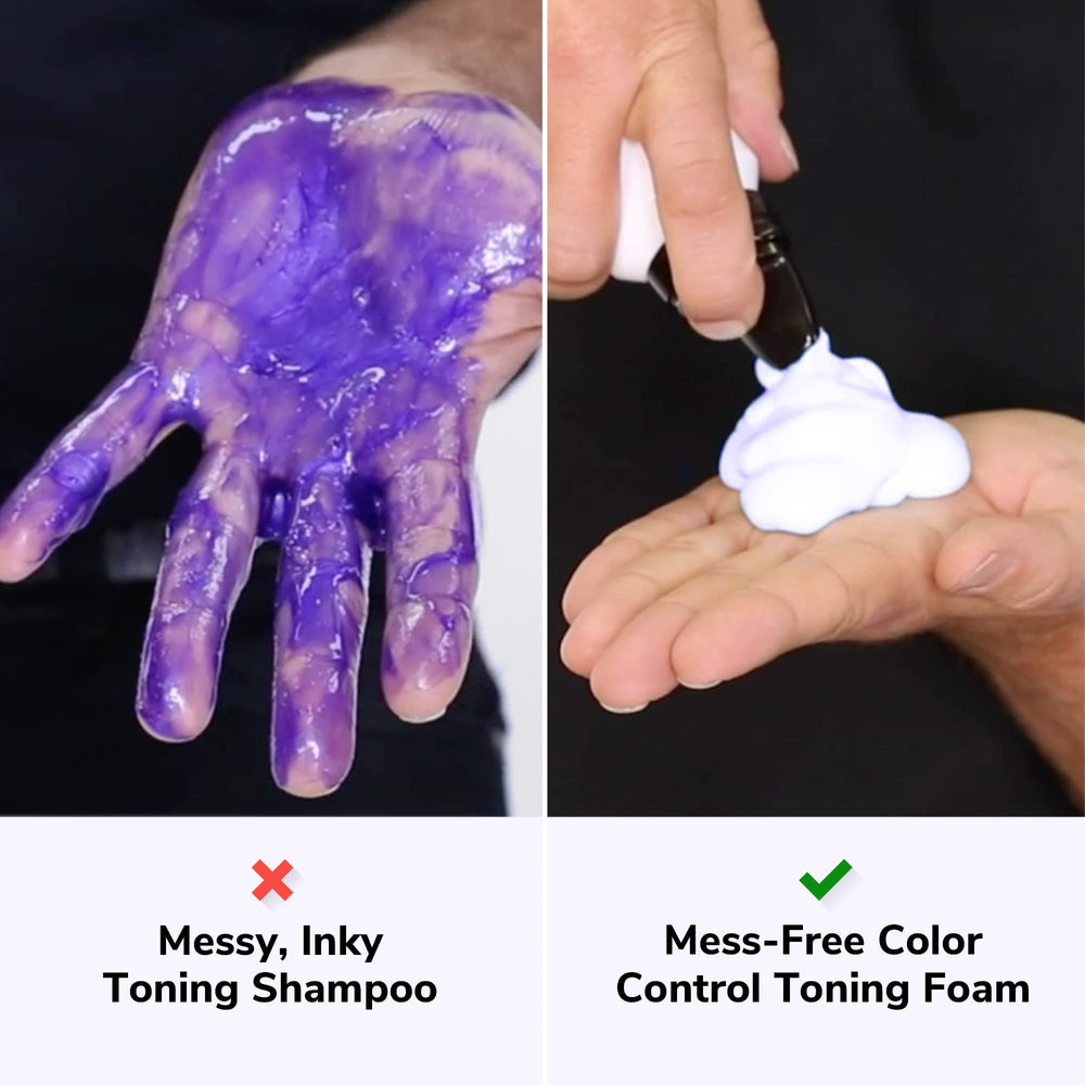 COLOR WOW product label close-up highlighting rosins and alcohol-free benefit
