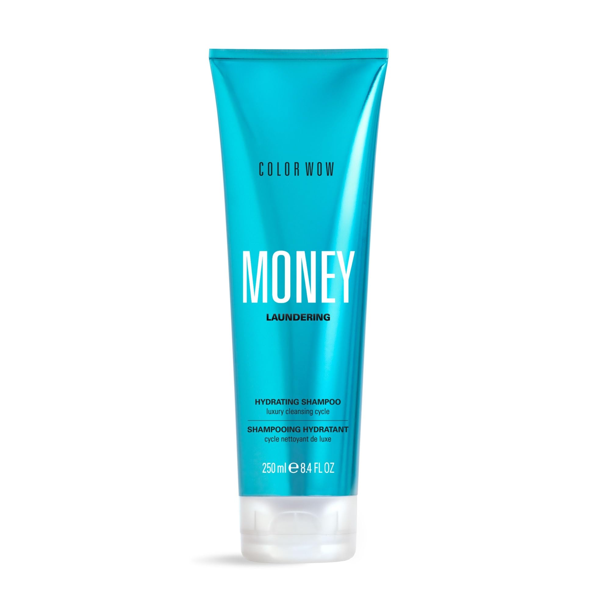 COLOR WOW bottle front view showing sleek packaging and clear formula benefits