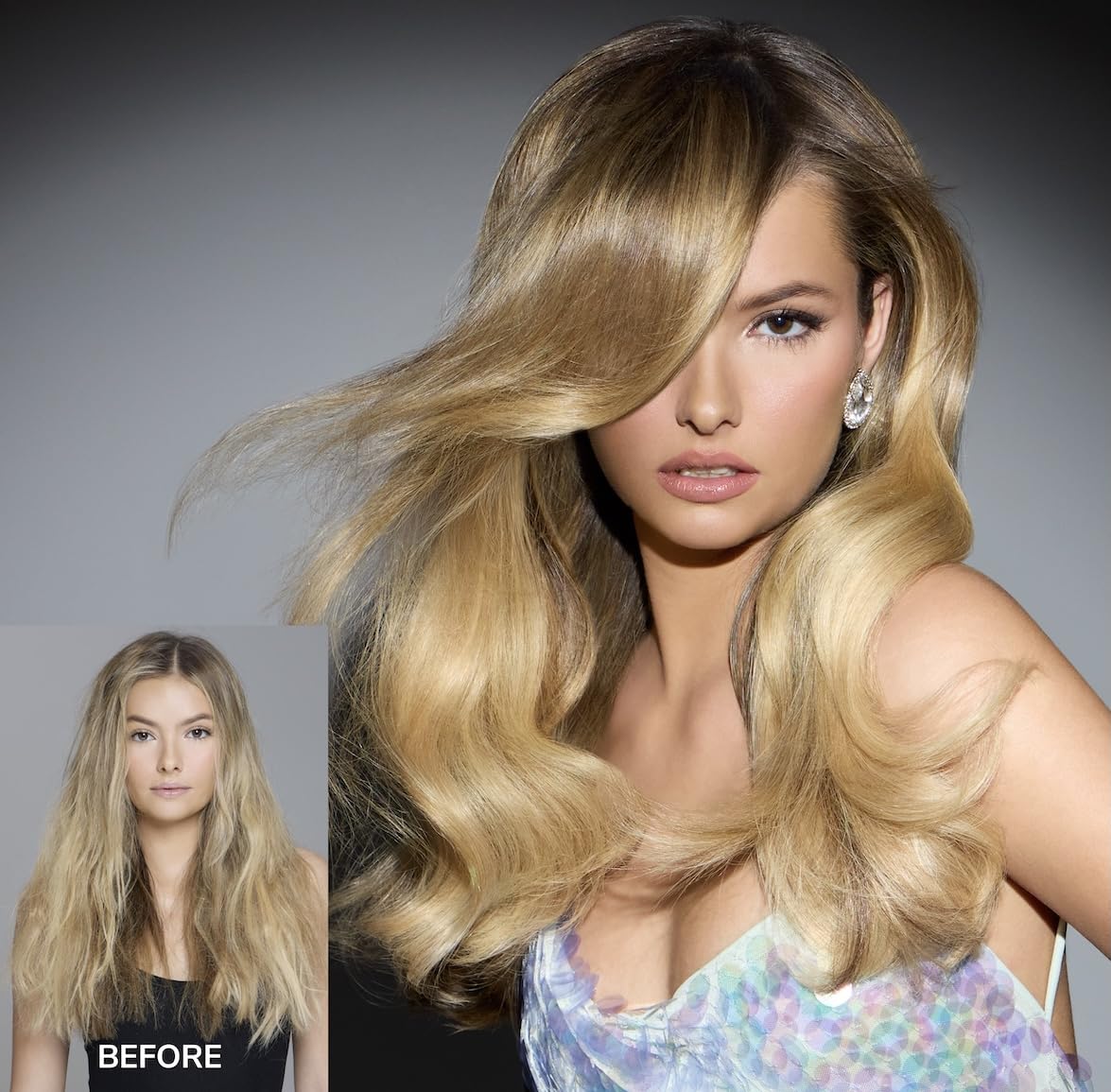 COLOR WOW applying shampoo at roots for scalp-cleansing effectiveness