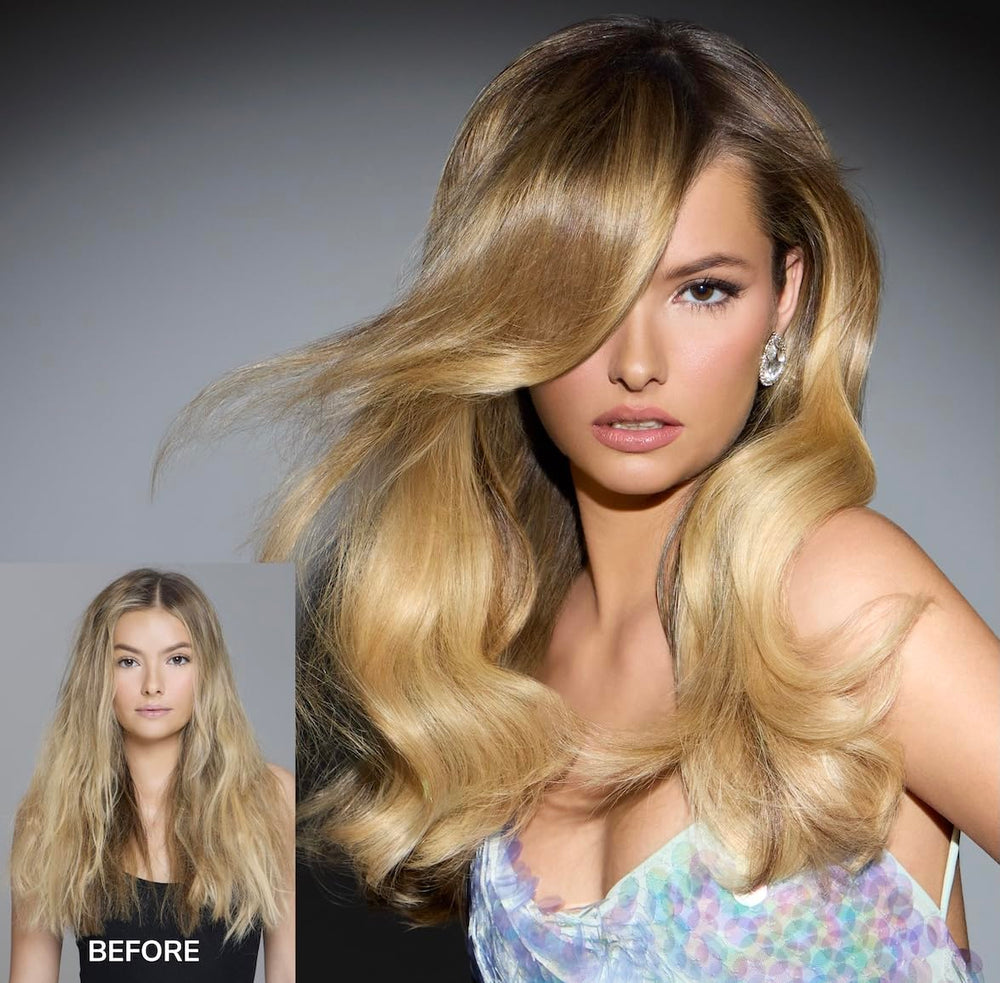 COLOR WOW applying shampoo at roots for scalp-cleansing effectiveness