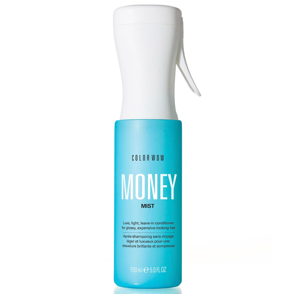 COLOR WOW Money Mist front bottle shot showing sleek packaging and premium look