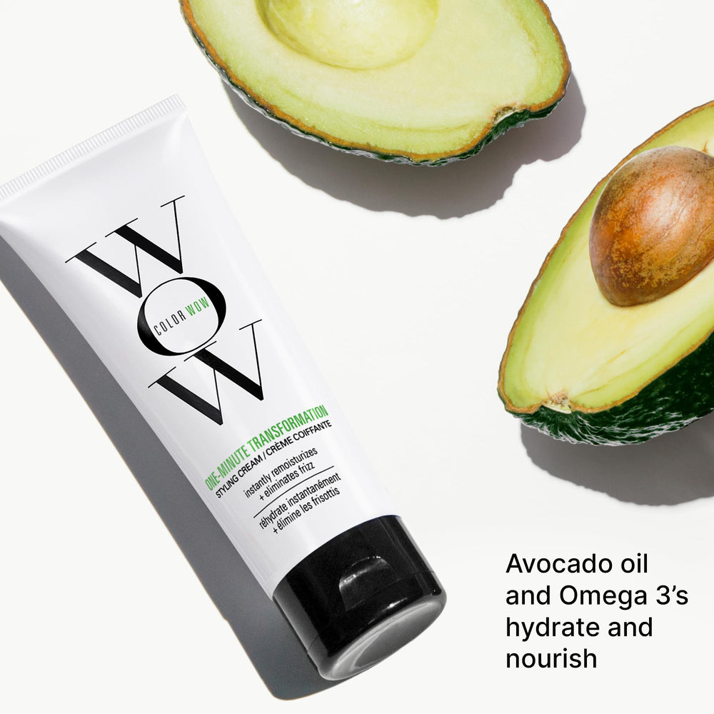 COLOR WOW jar with cap and label visible communicating product size and ingredient focus