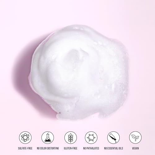COLOR WOW bottle in hand demonstrating 6.7 fl oz scale