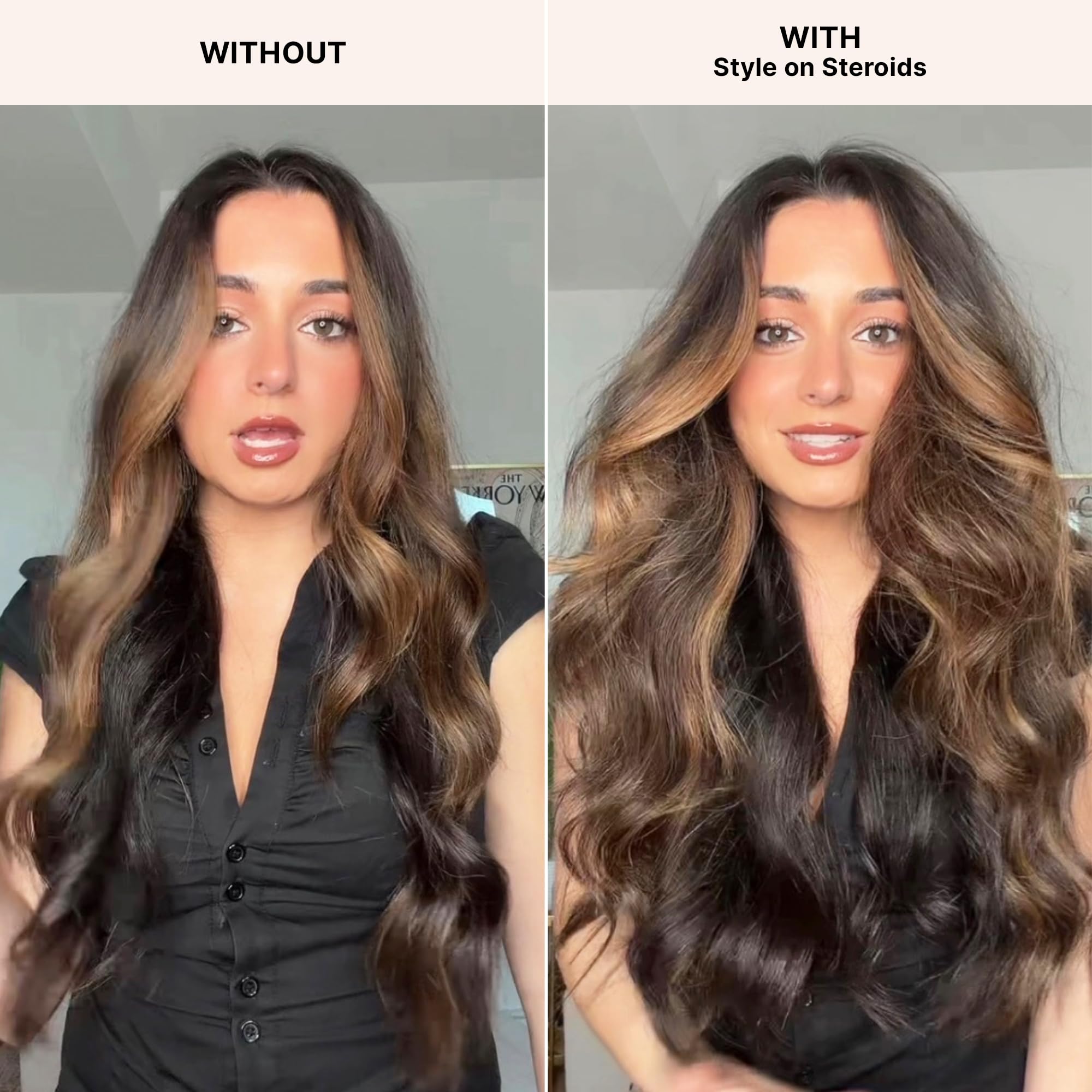 COLOR WOW spray nozzle close-up illustrating precise mist for even texture application