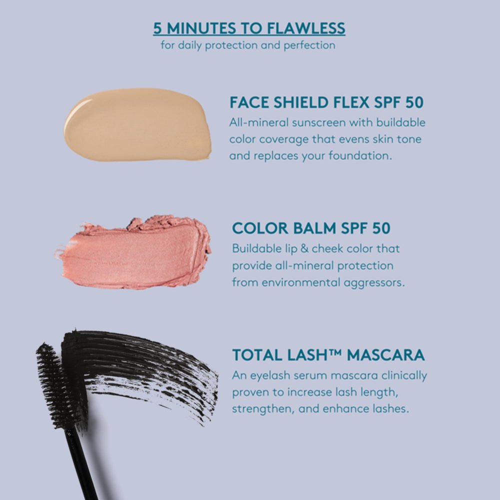 Colorescience used outdoors showing environmental protection in action