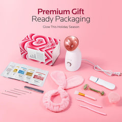 Colorfarm 3-in-1 spa kit tools displayed for a pampering home routine