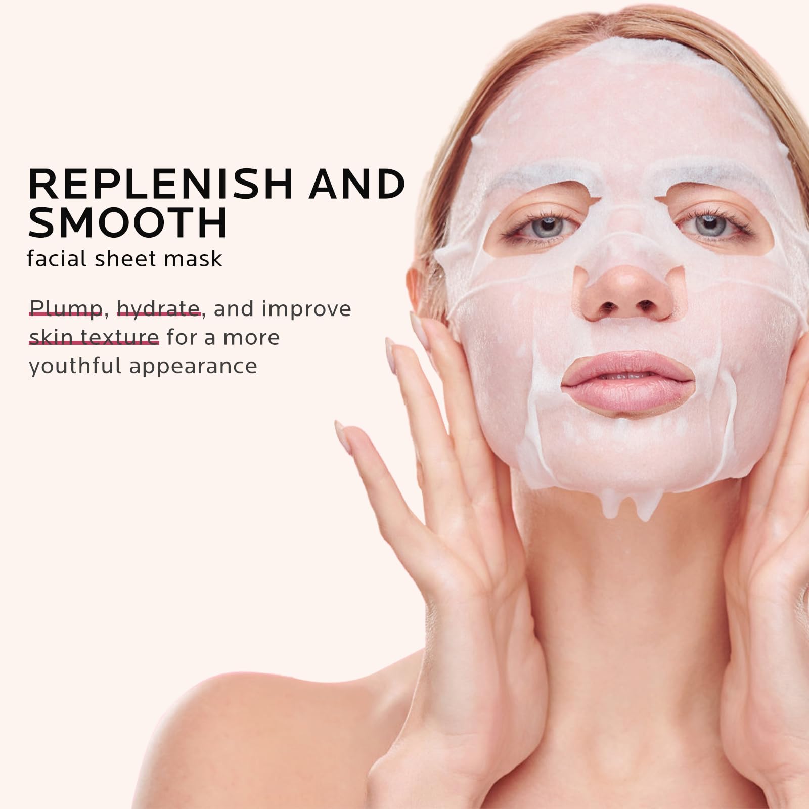 Colorfarm jade roller in use for soothing, hydrating facial care.