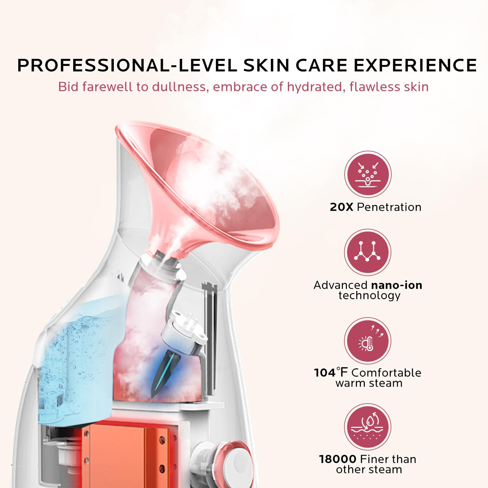 Colorfarm silicone cleansing brush scene for gentle daily cleansing.