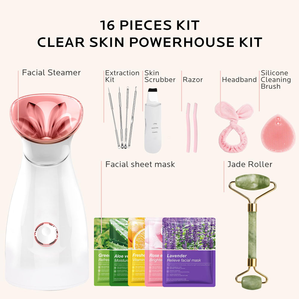Colorfarm stainless steel blackhead remover kit ready for pore care.