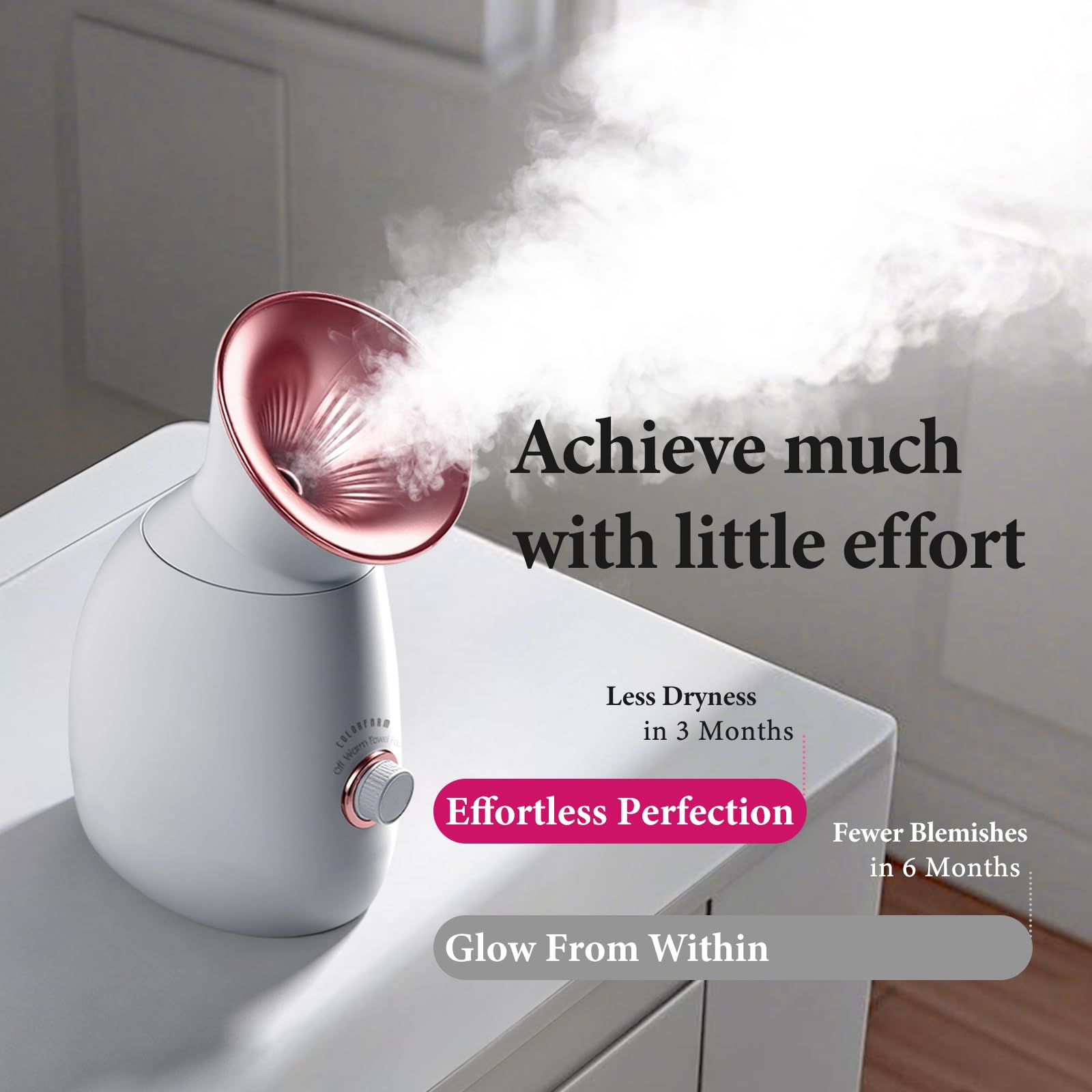 Colorfarm auto shut-off adds safe, worry-free operation.