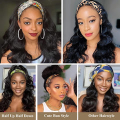 Colorful Queen ponytail or bun capability with natural-looking hairline