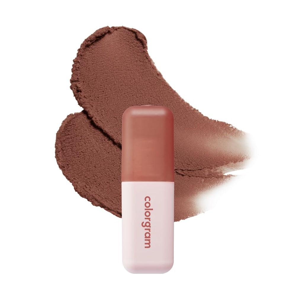 Colorgram Nude Blur Tint 08 Hip Chocolate packaging highlights compact travel-friendly design.