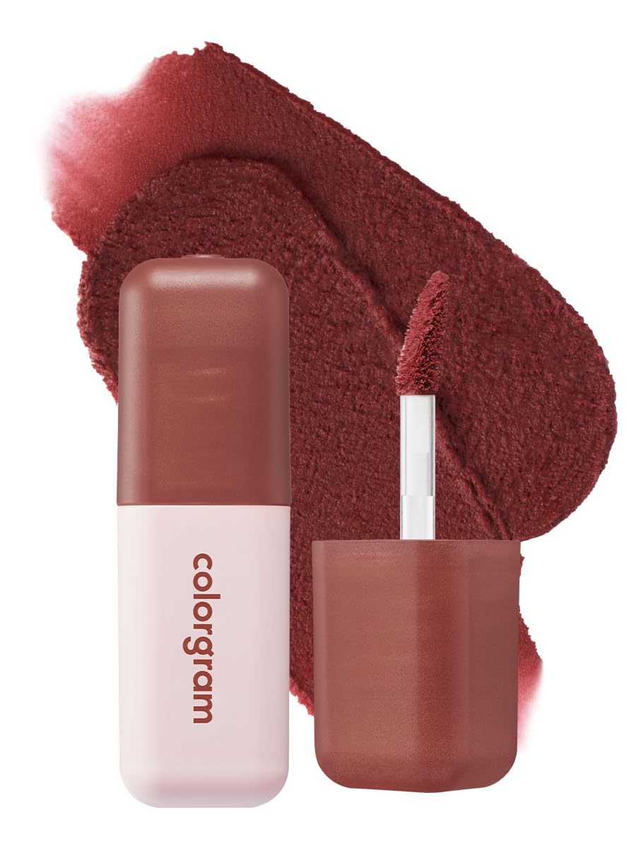 COLORGRAM Nude Blur Tint 13 Burnt Marron packaging close-up for on-the-go color