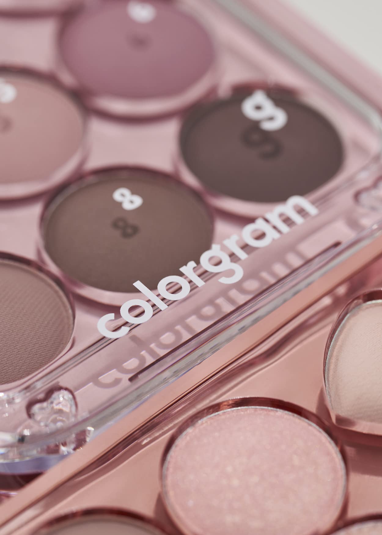 COLORGRAM Pin Point Eyeshadow Palette 02 long-lasting formula for all-day wear.