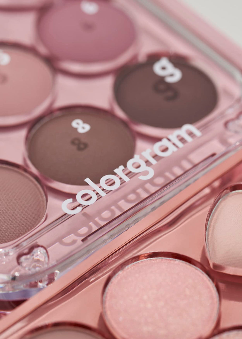 COLORGRAM Pin Point Eyeshadow Palette 02 long-lasting formula for all-day wear.