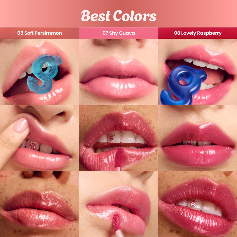 COLORGRAM Soft Persimmon lip look with natural tint and glow