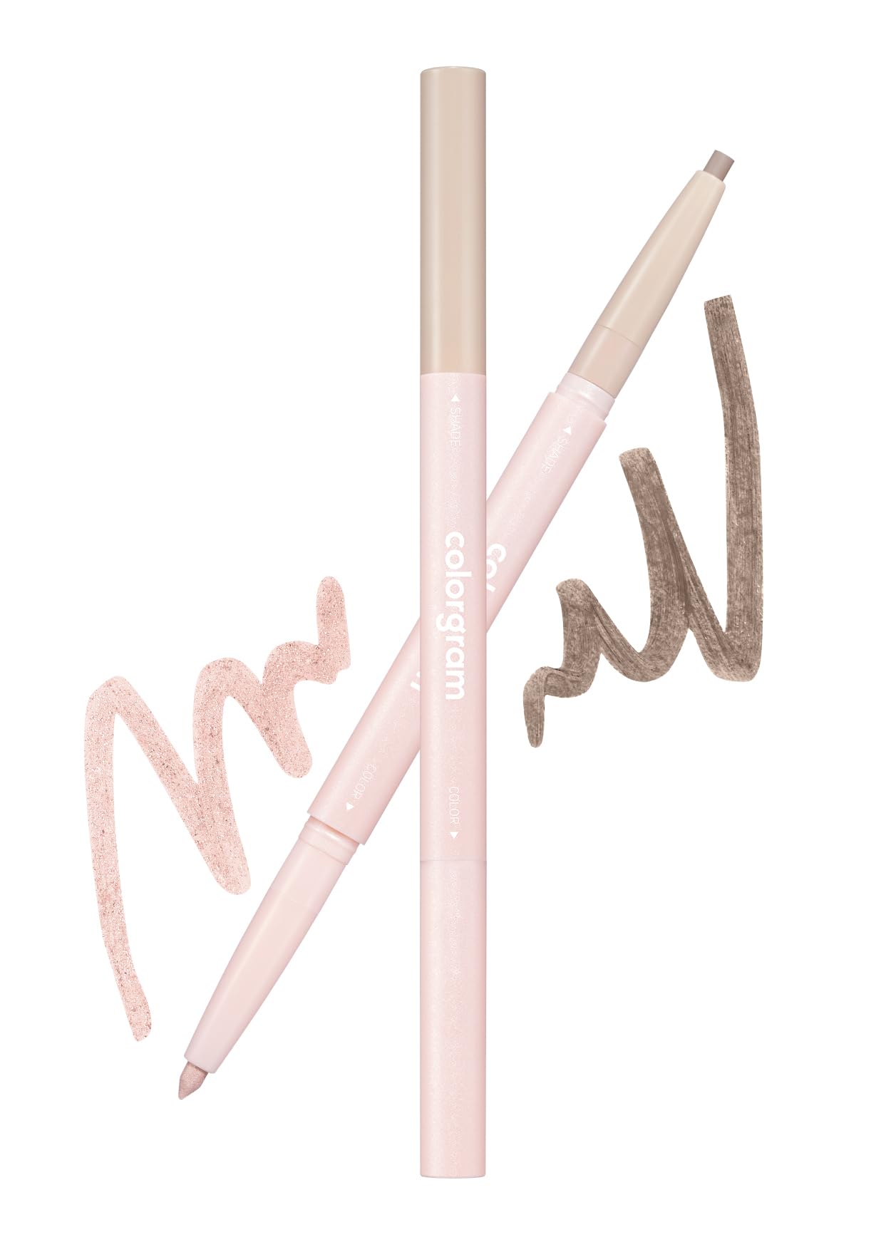 COLORGRAM packaging for easy on-the-go touch-ups with Under Eye Highlighter Stick 07 Warm Peach